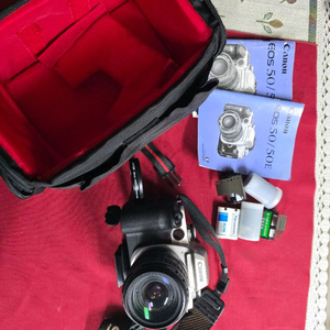 캐논 EOS 55 실버바디/ 58mm 렌즈