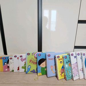 튼튼영어 베이비리그 총32권, CD, DVD 포함