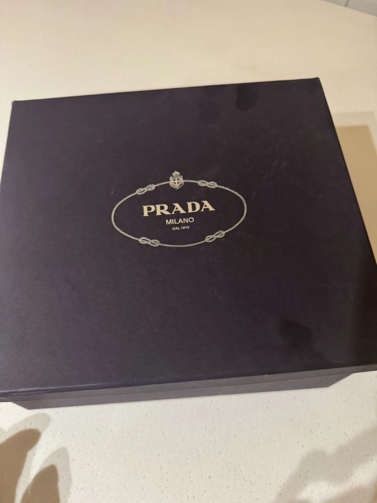 프라다키즈 글리터 슬립온 실버 새상품 이미지