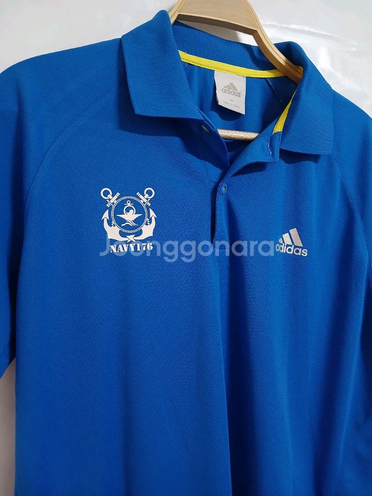 (M 100)아디다스 남성 카라반팔티셔츠--1