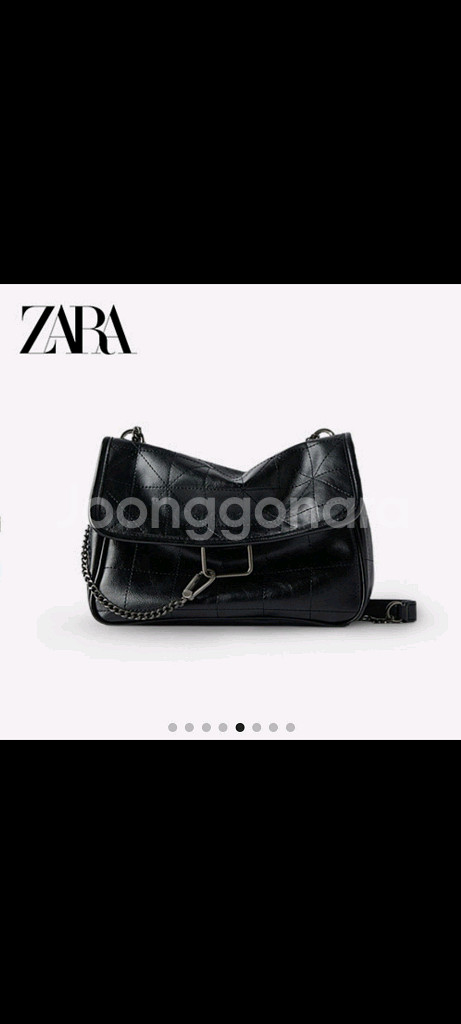 자라 록 소프트 크로스백--0