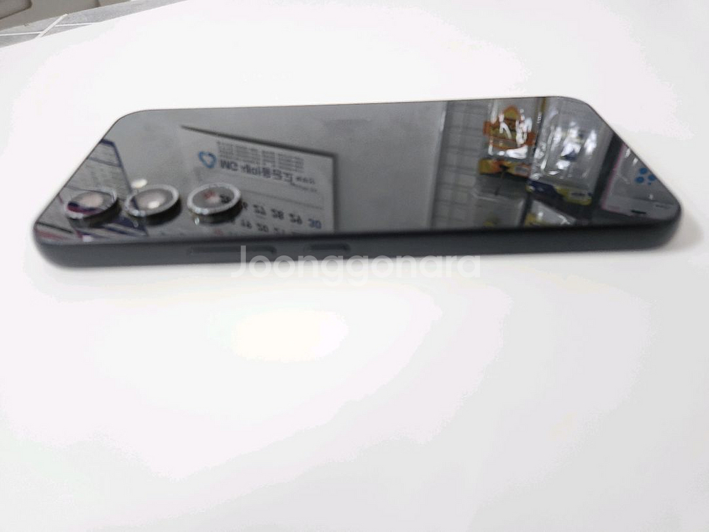 갤럭시퀀텀4 블랙 128G skt s급--9