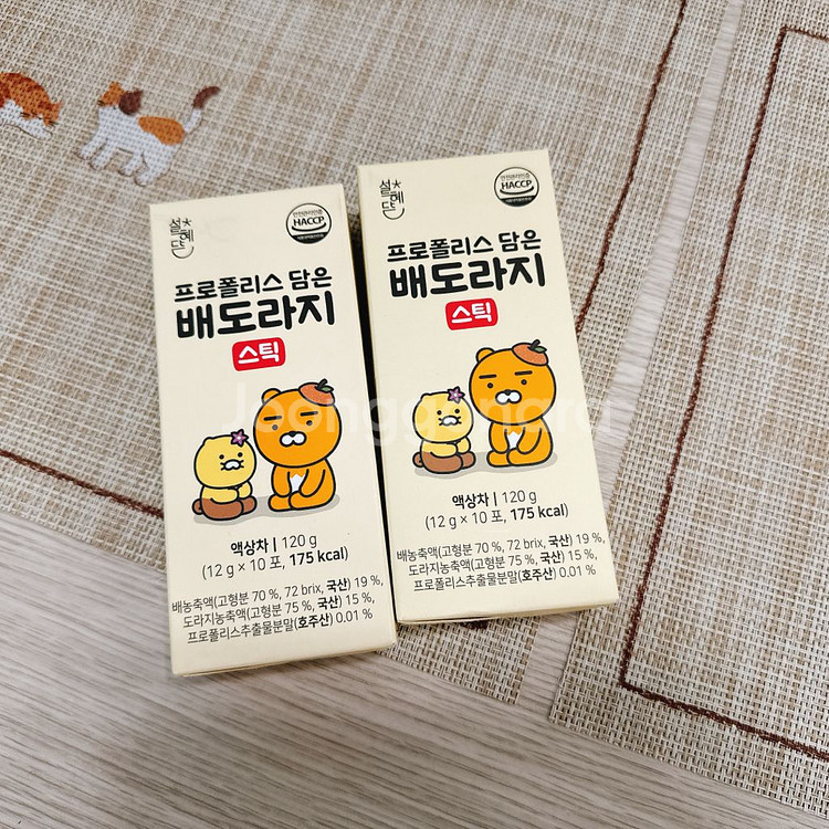 [미개봉] 설혜담 프로폴리스 담은 배도라지스틱 2BOX--1