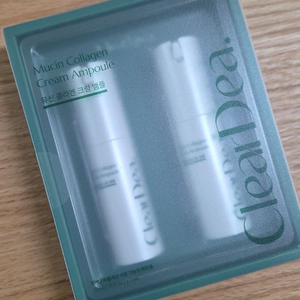 클리어디어 뮤신 콜라겐 크림 앰플 대용량 15ml 1개