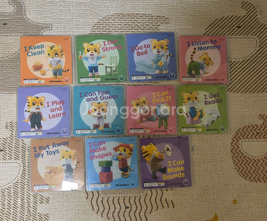 호비abc책,영어노래cd6장--9