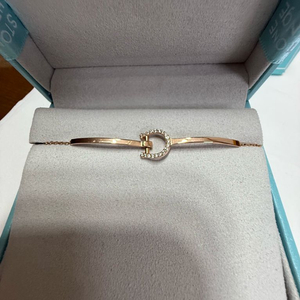 스톤헨지 14k New LuckyU 로즈골드팔찌