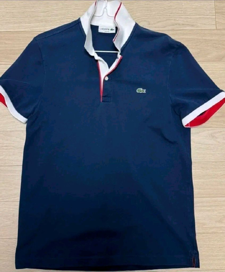 라코스테 남여공용반팔 pk셔츠 상태좋음 깨끗 이미지