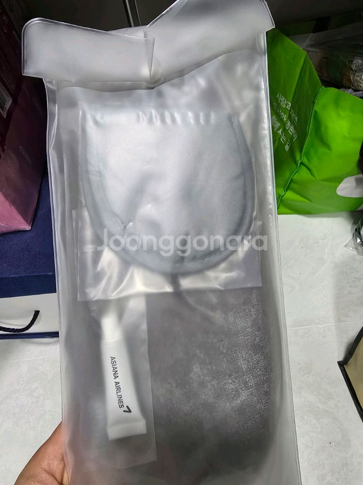 아시아나 어메니티 구성세트 새상품 2개--1