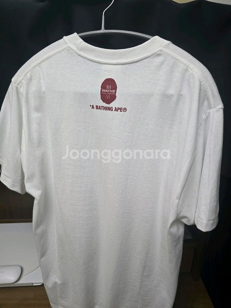 미발매 베이프 한정 릴웨인 티셔츠--2