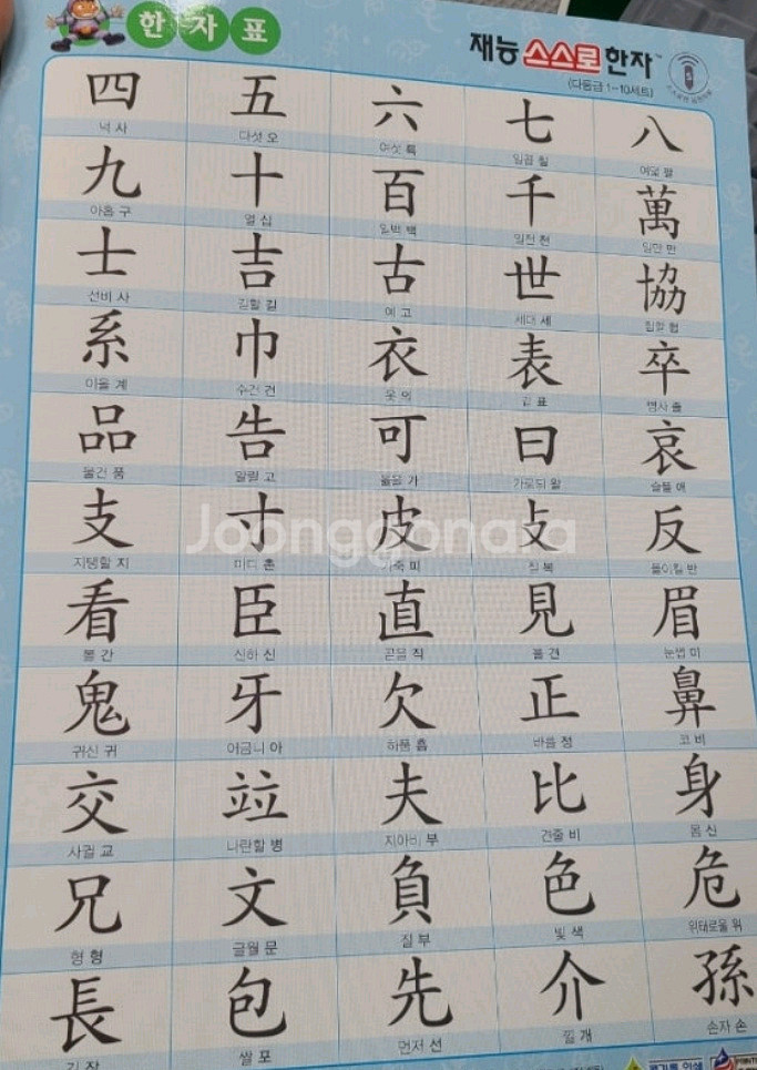 재능한자 다등급--4