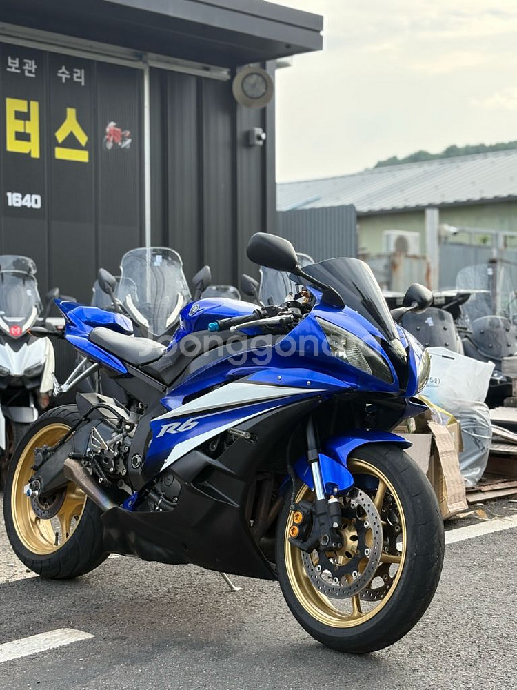 야마하 R6 짧은키로수 판매합니다!--0
