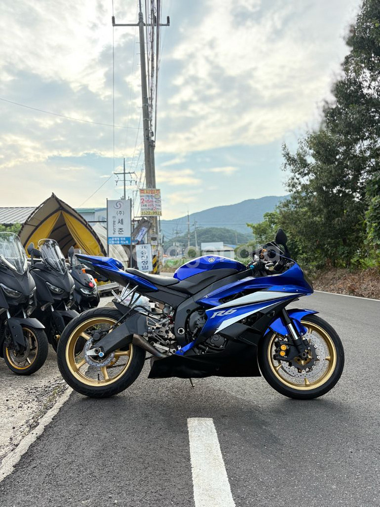 야마하 R6 짧은키로수 판매합니다!--4