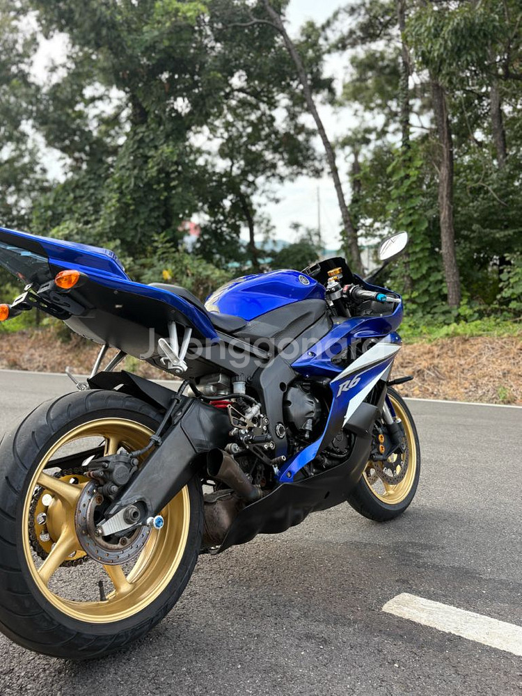 야마하 R6 짧은키로수 판매합니다!--5