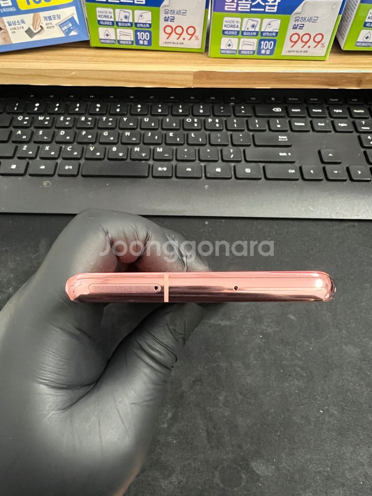 LG 갤럭시S10플러스 128G 핑크 S급!--2