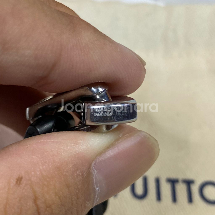 [M,풀구성]루이비통 버질아블로 모노그램 체인 팔찌--7