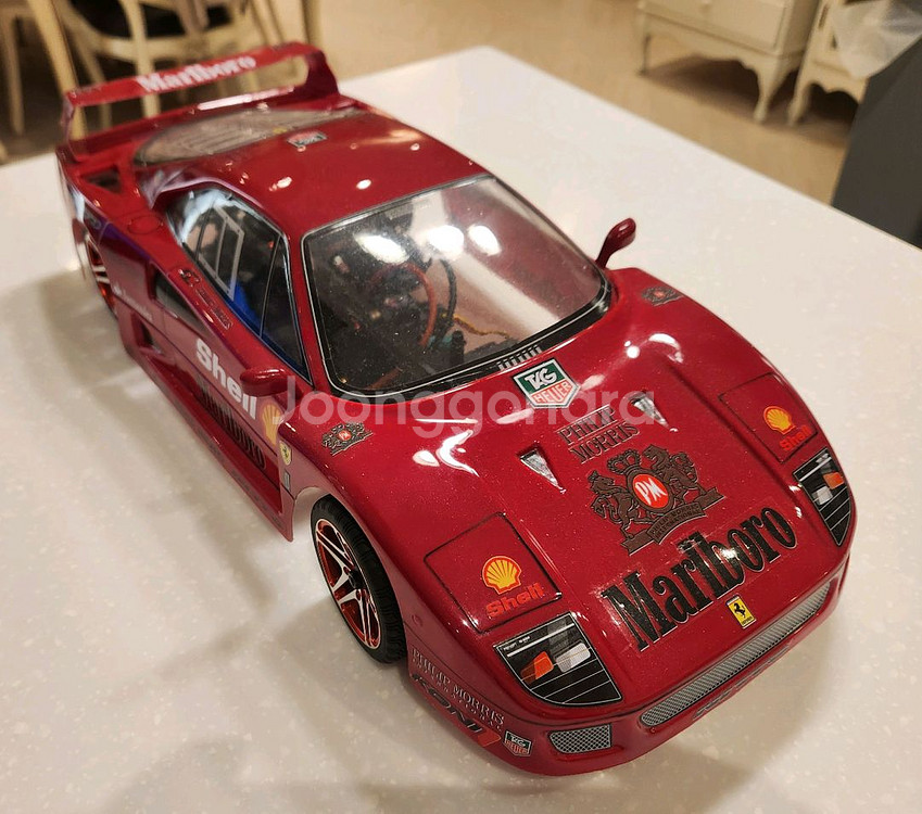 페라리 F40 1/10 rc카 바디--0