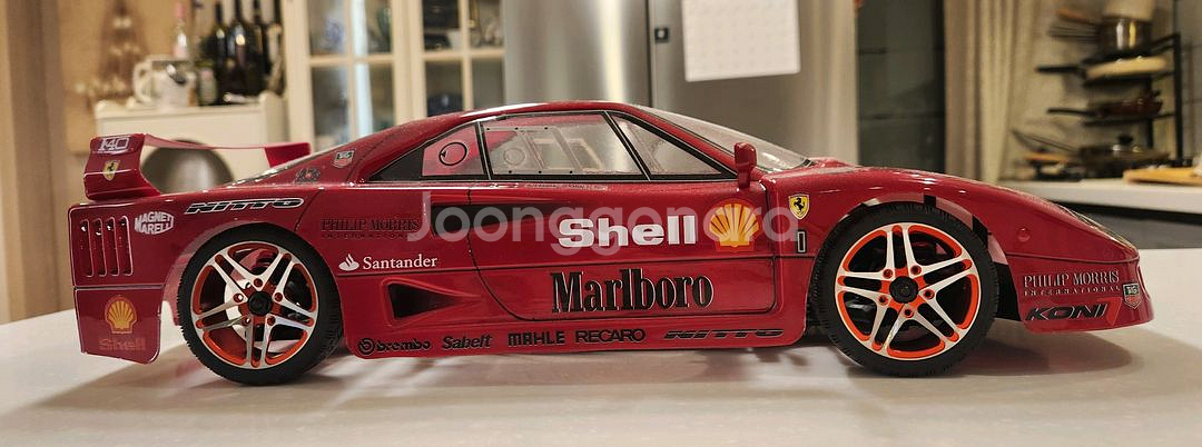 페라리 F40 1/10 rc카 바디--3