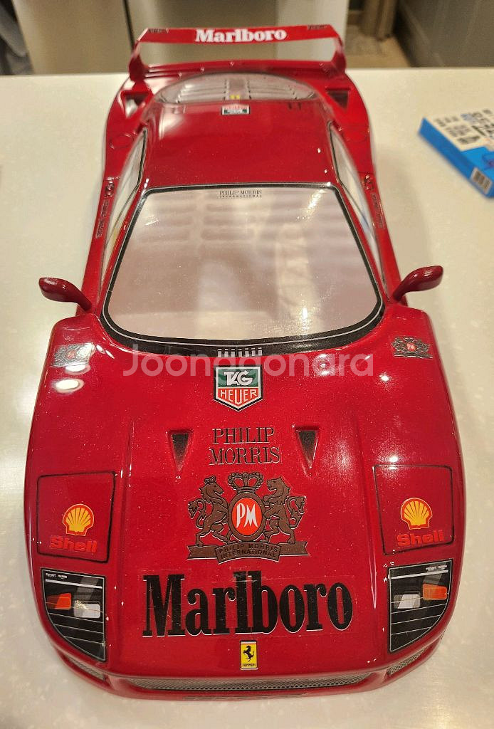 페라리 F40 1/10 rc카 바디--8