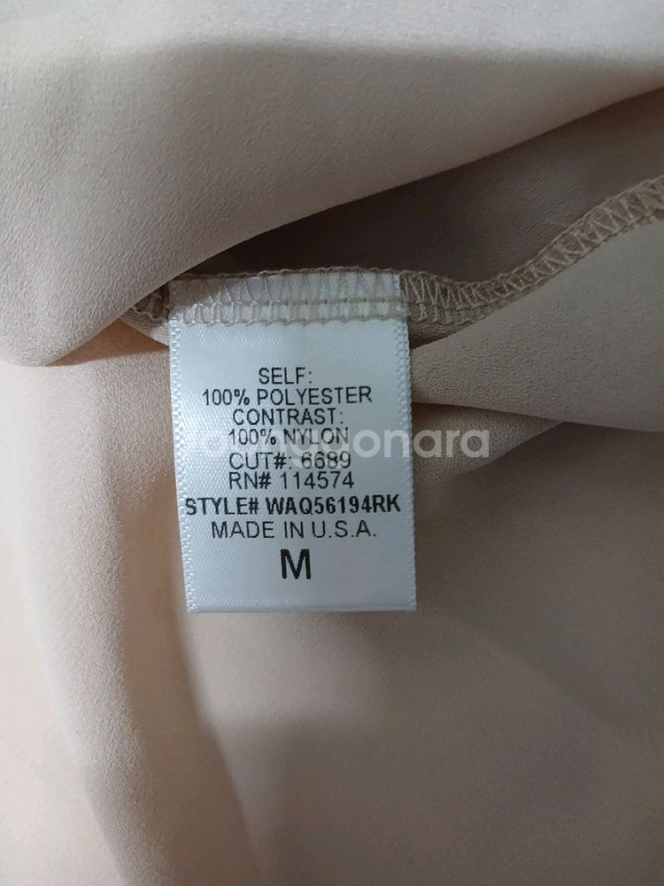 (88,새상품)made in USA 레이스 블라우스--5