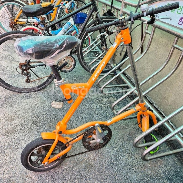 접이식 삼천리 자전거 뉴이지바이키 하자없이 잘나감--1