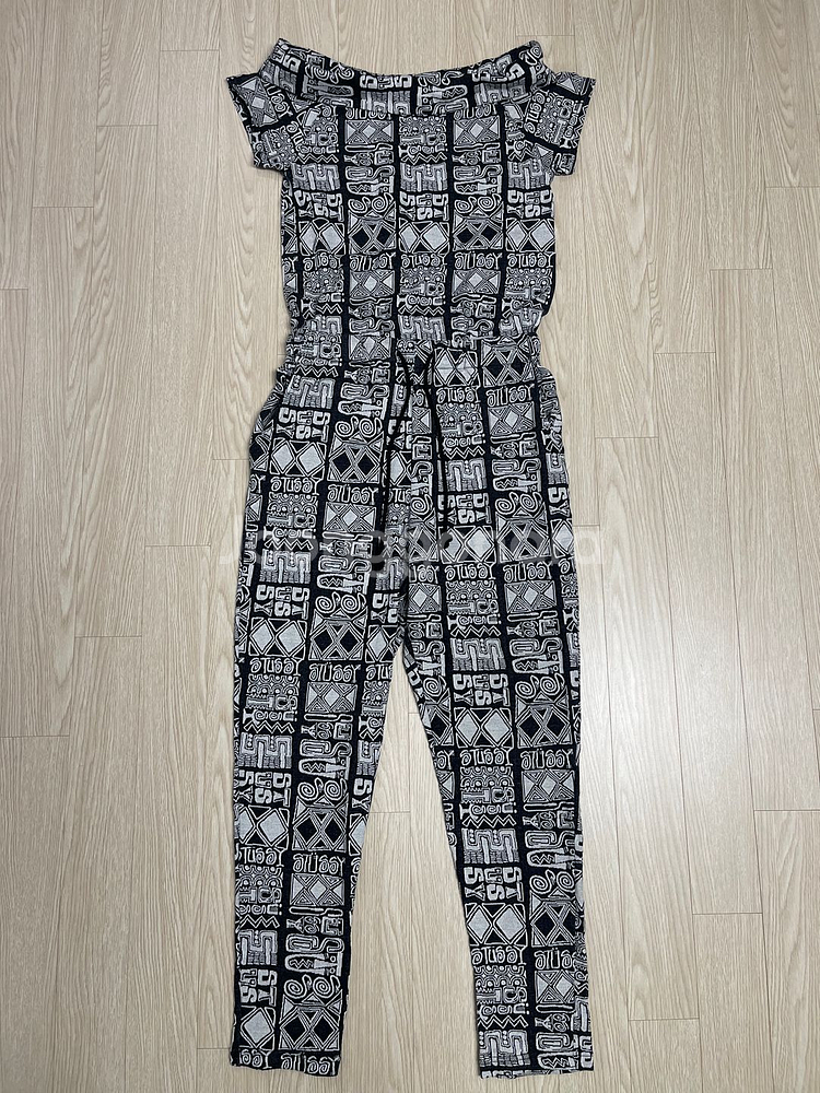 스투시 우먼 재팬 자가드 점프수트 STUSSY--0