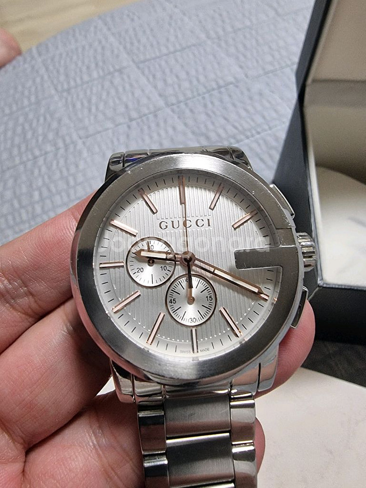 구찌G크로노시계(풀세트)44mm--2