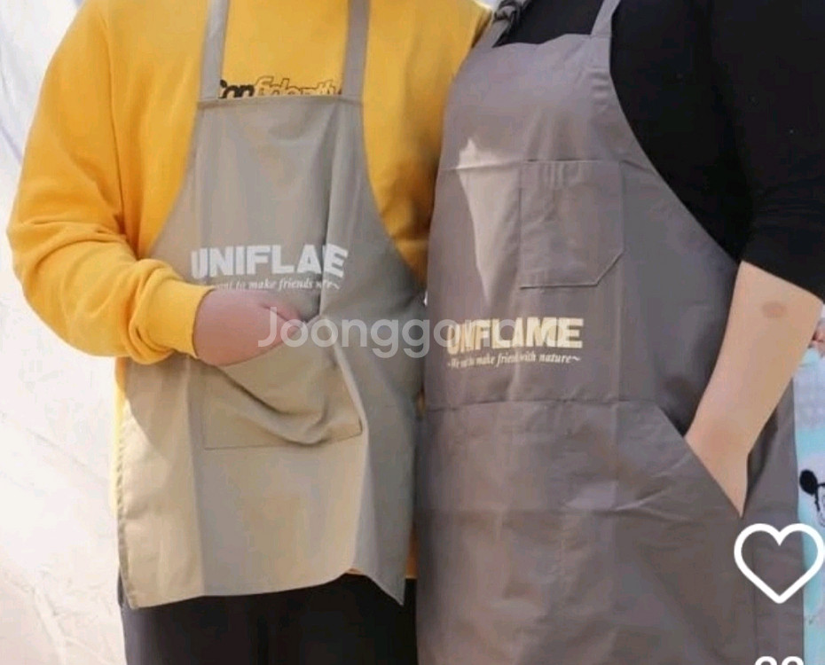 유니프레임 캠핑 앞치마--1