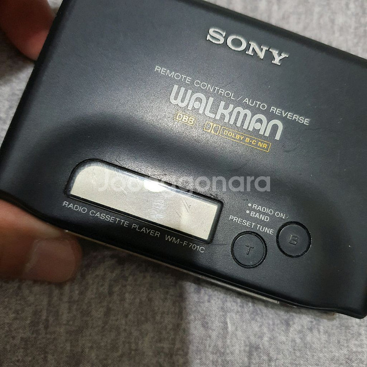 소니 워크맨 WM-F701C 카세트 부품용--1