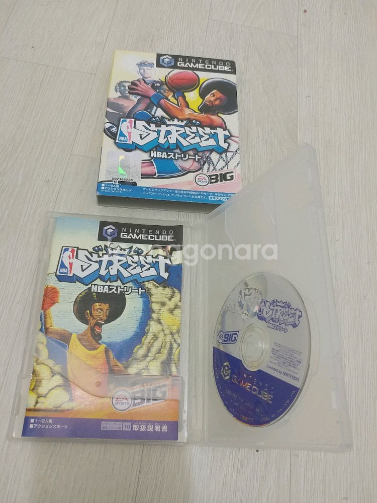 게임큐브판과 ps2판 cd 폴햇폼만 교환--2