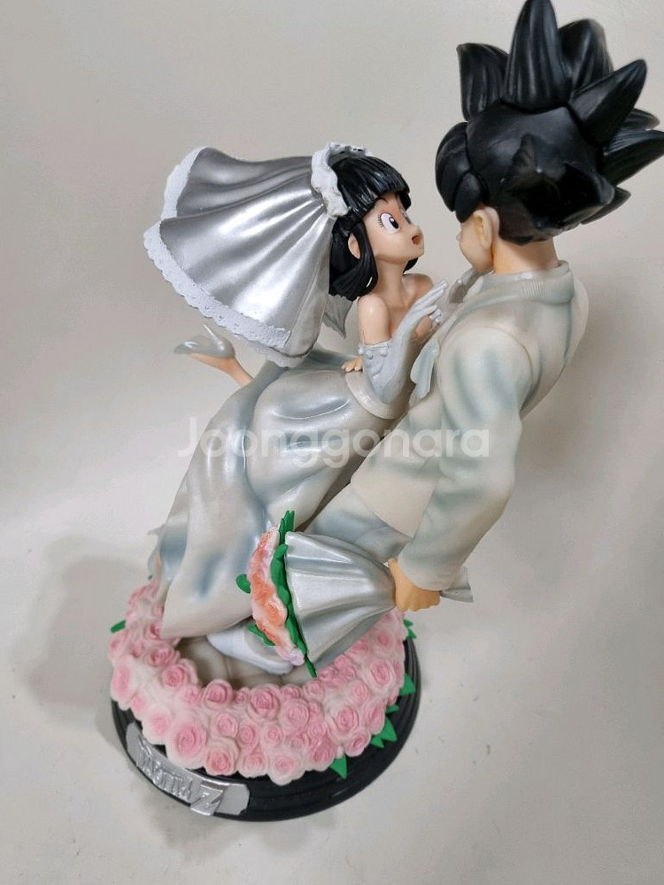 드래곤볼 손오공+찌찌 웨딩 디오라마 피규어--3