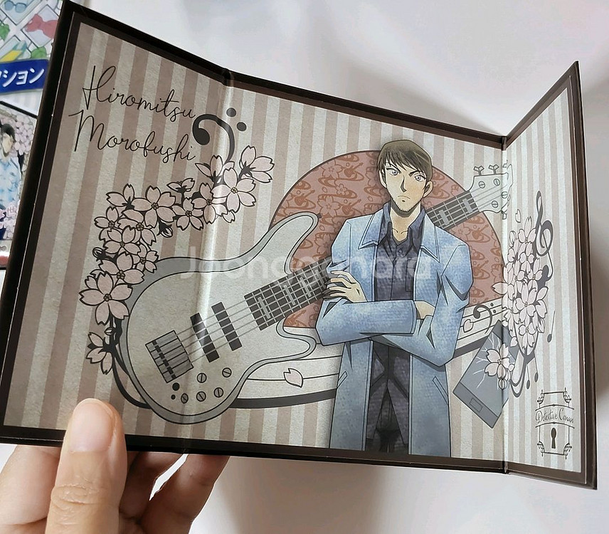 명탐정코난 경찰동기조 모로후시 히로미츠 굿즈세트 엽서--2