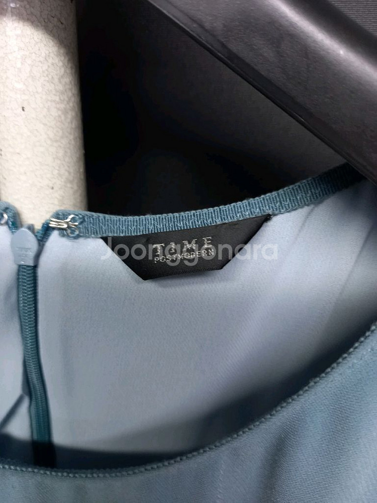 타임 춘하 슬리브리스 쉬폰 롱 원피스 44.55--7