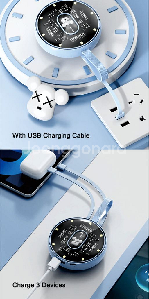 휴대용 1만mah 보조배터리 YM-704--6