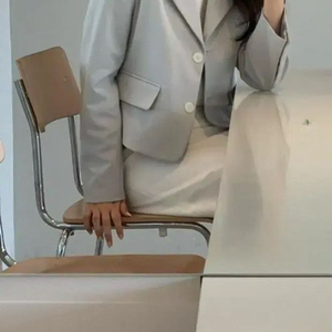 온드민 자켓 민회색