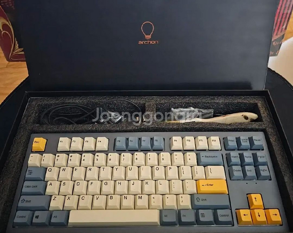 풀 알루미늄 흑축 풀윤활 커스텀 기계식 키보드 게이밍--0