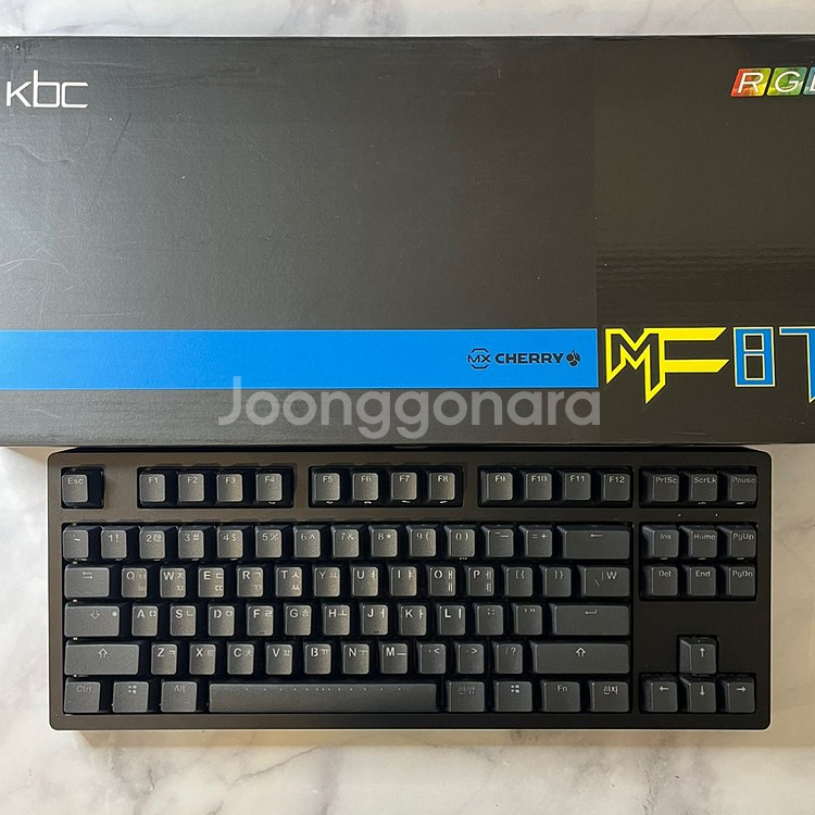 풀 알루미늄 RGB 체리 MX 갈축 기계식 키보드--0