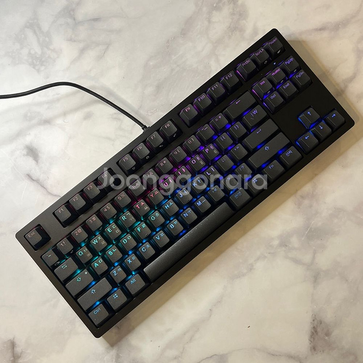 풀 알루미늄 RGB 체리 MX 갈축 기계식 키보드--1