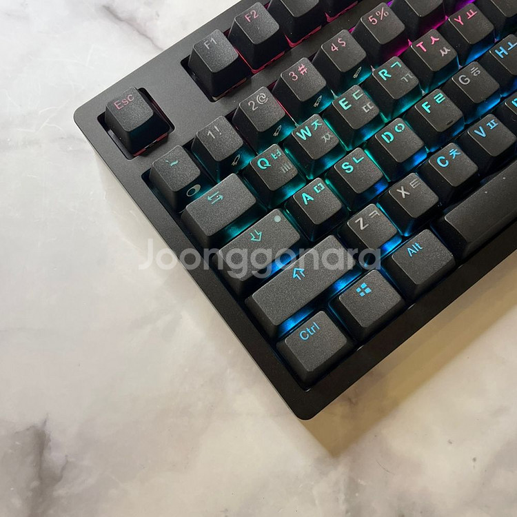 풀 알루미늄 RGB 체리 MX 갈축 기계식 키보드--2