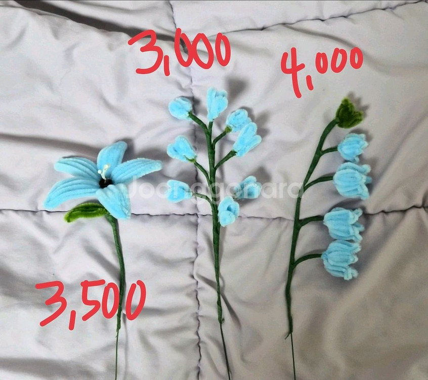핸드메이드 모루꽃--1