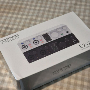 TOPPING E2x2 OTG 오디오 인터페이스 화이트