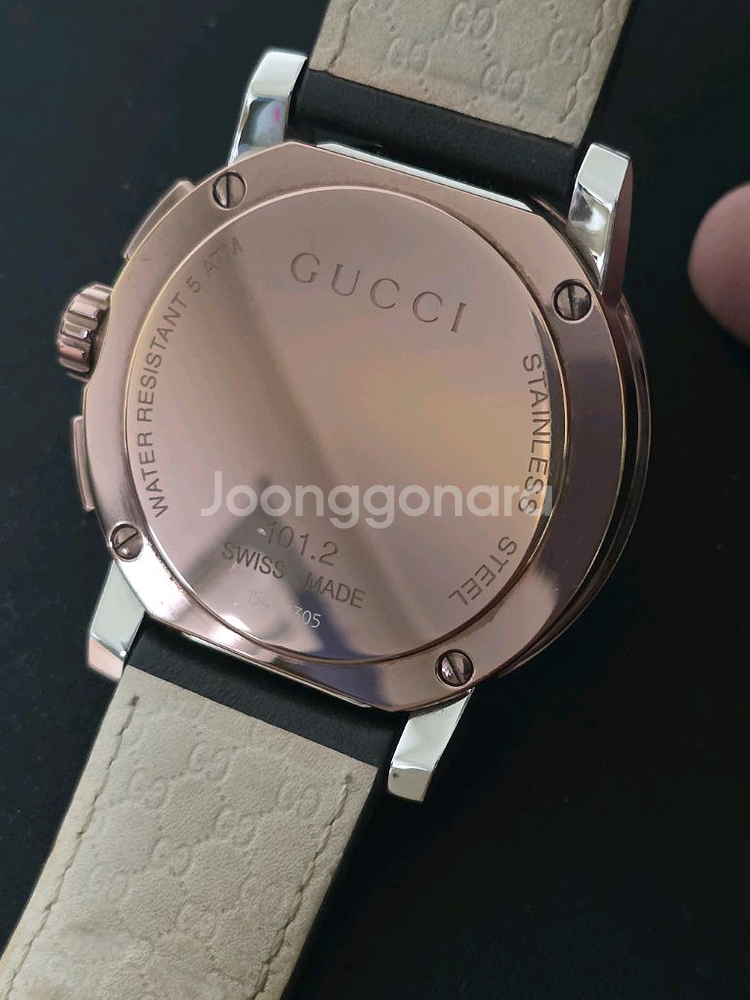 구찌 YA101202 남성용시계 44mm--1