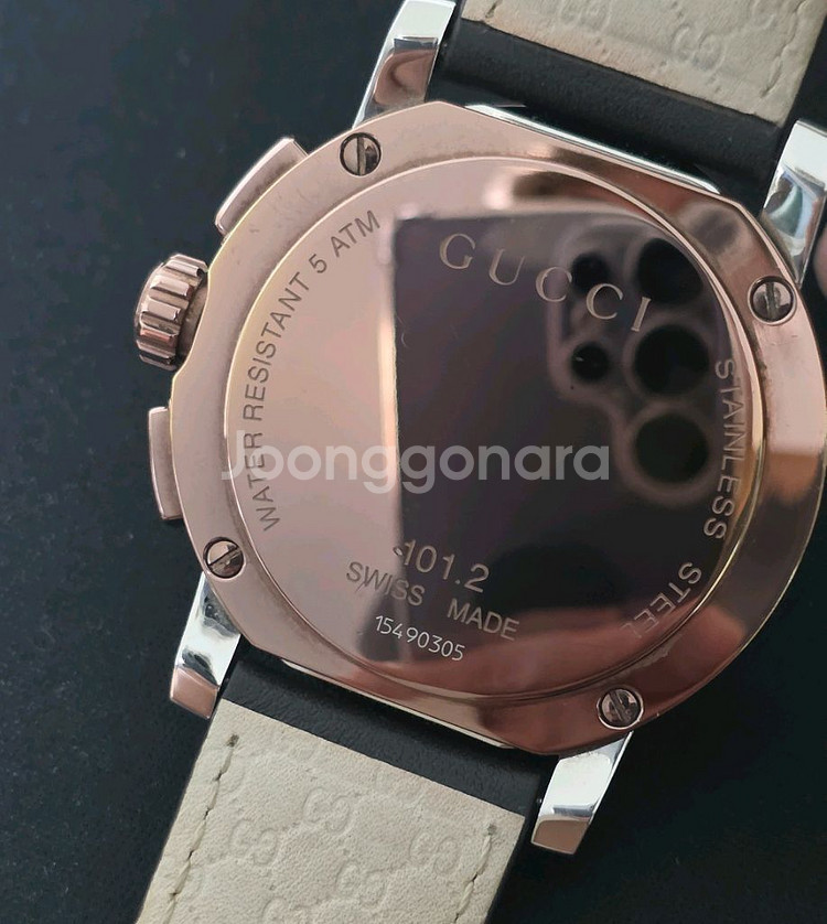 구찌 YA101202 남성용시계 44mm--2