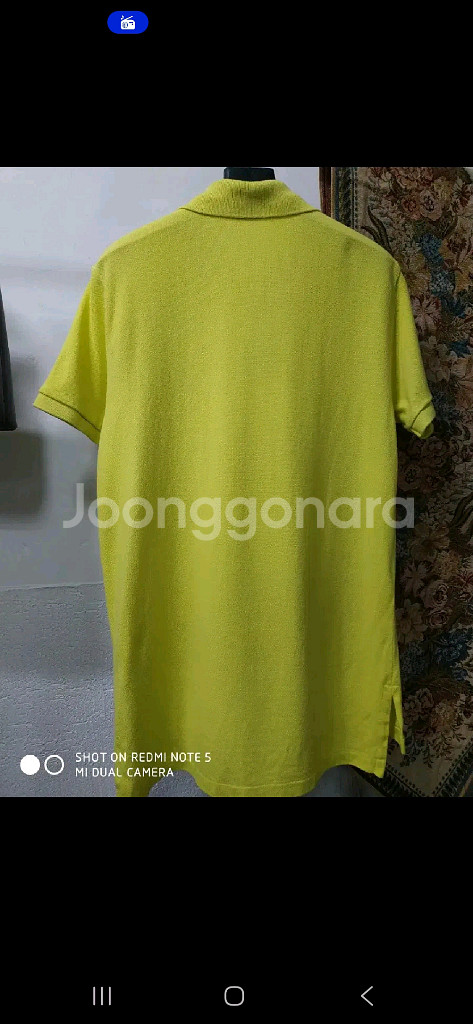 S 폴로 랄프로렌 pk 카라넥 반팔 티셔츠 상태 a컨디--1