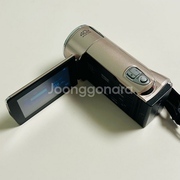 jvc gZ-hm280 빈티지 캠코더 로즈골드 핑크--1