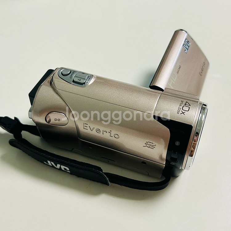 jvc gZ-hm280 빈티지 캠코더 로즈골드 핑크--2