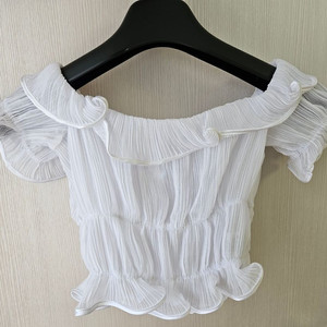 더티스 pleats off shouder top
