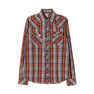 [L]트루릴리전 멀티컬러 체크 긴팔 웨스턴 셔츠