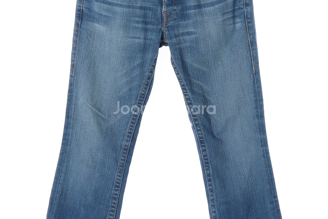 [XL]트루릴리전 W31 EDDIE 중청 워싱 데님 진--2