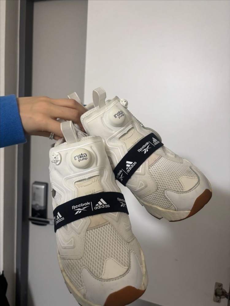 리복x아이다스 인스타펌프 퓨리 부스트 화이트검--2