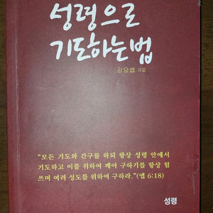 성령으로기도하는법외 4권